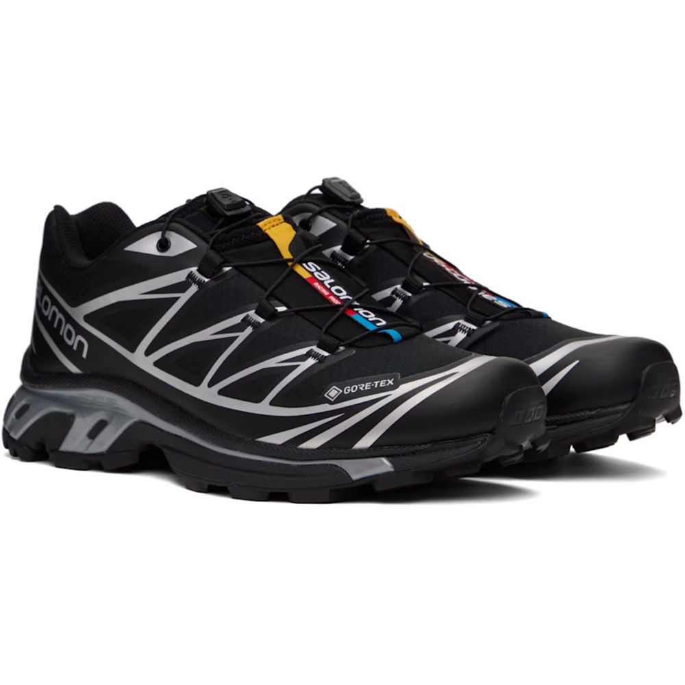 Salomon Black XT-6 GORE-TEX sneakers